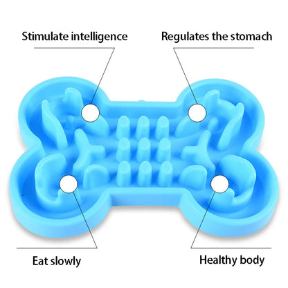 Tigela de Alimentação Lenta para Cães e Gatos