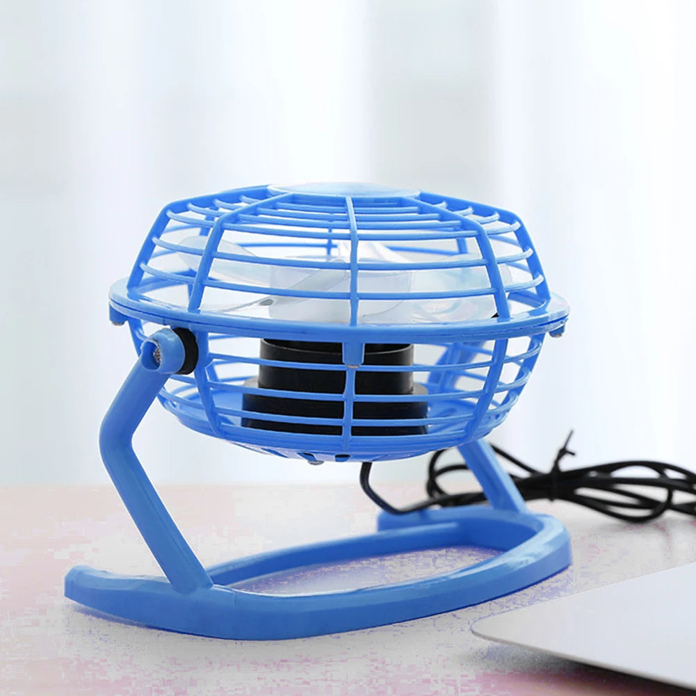 Ventilador de plástico recarregável Ajustável Portátil