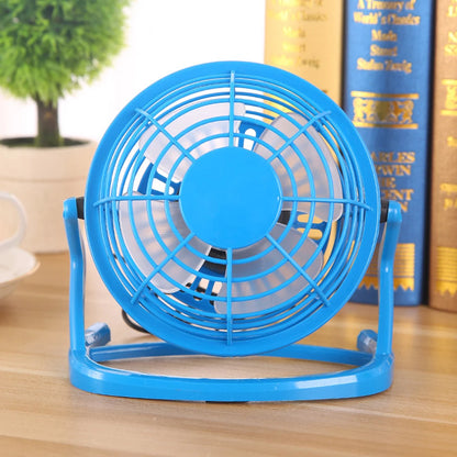 Ventilador de plástico recarregável Ajustável Portátil