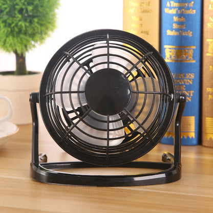 Ventilador de plástico recarregável Ajustável Portátil