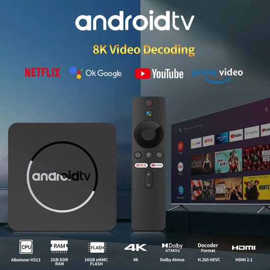 Smart TV Box Versão global Android13